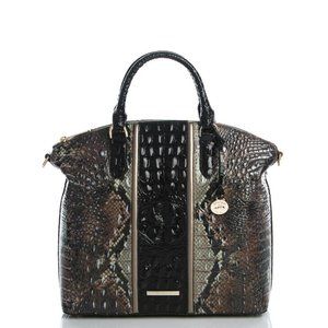 BRAHMIN Diamondback Luminary - LARGE DUXBURY SATCHEL